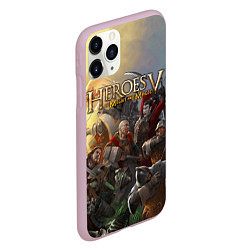 Чехол iPhone 11 Pro матовый Heroes of Might and Magic, цвет: 3D-розовый — фото 2