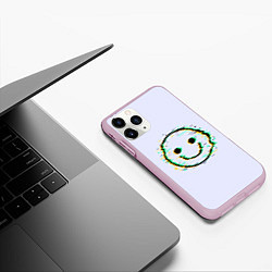 Чехол iPhone 11 Pro матовый Smile, цвет: 3D-розовый — фото 2