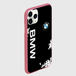 Чехол iPhone 11 Pro матовый BMW, цвет: 3D-малиновый — фото 2