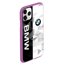 Чехол iPhone 11 Pro матовый BMW, цвет: 3D-фиолетовый — фото 2