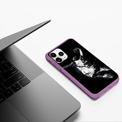 Чехол iPhone 11 Pro матовый KOBE BRYANT, цвет: 3D-фиолетовый — фото 2