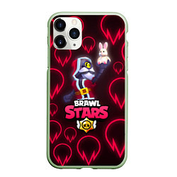 Чехол iPhone 11 Pro матовый Brawl Stars Red Wizard Barley