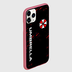 Чехол iPhone 11 Pro матовый UMBRELLA CORPORATION, цвет: 3D-малиновый — фото 2