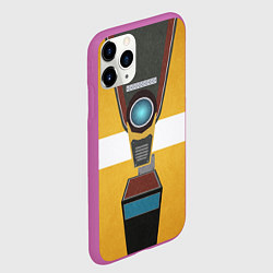 Чехол iPhone 11 Pro матовый CL4P-TP, цвет: 3D-фиолетовый — фото 2