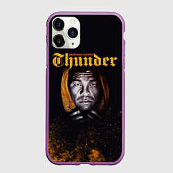 Чехол iPhone 11 Pro матовый Arturo 'Thunder' Gatti, цвет: 3D-фиолетовый