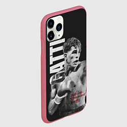 Чехол iPhone 11 Pro матовый Gatti, цвет: 3D-малиновый — фото 2