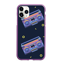 Чехол iPhone 11 Pro матовый Retro style