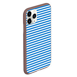 Чехол iPhone 11 Pro матовый Тельняшка ВДВ, цвет: 3D-коричневый — фото 2