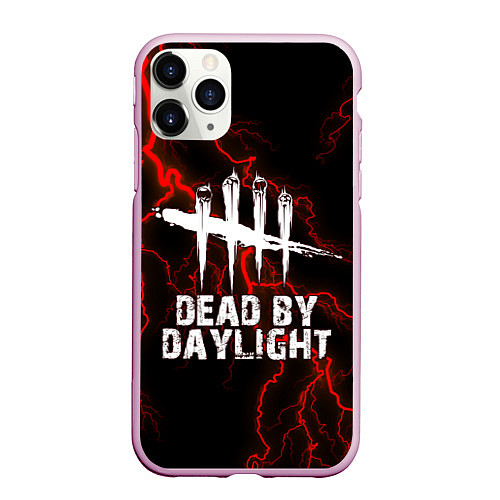 Чехол iPhone 11 Pro матовый Dead by Daylight / 3D-Розовый – фото 1