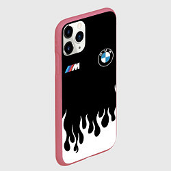 Чехол iPhone 11 Pro матовый BMW БМВ, цвет: 3D-малиновый — фото 2