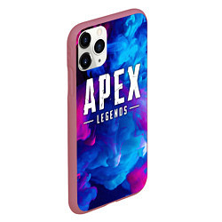 Чехол iPhone 11 Pro матовый APEX LEGENDS, цвет: 3D-малиновый — фото 2