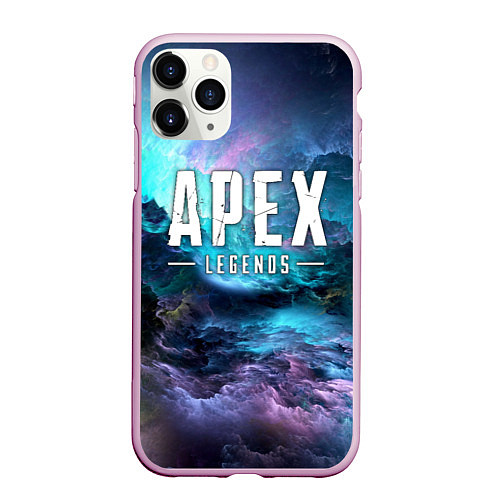 Чехол iPhone 11 Pro матовый APEX LEGENDS / 3D-Розовый – фото 1