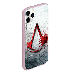 Чехол iPhone 11 Pro матовый Assassins Creed, цвет: 3D-розовый — фото 2