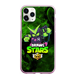 Чехол iPhone 11 Pro матовый BRAWL STARS VIRUS 8-BIT, цвет: 3D-розовый