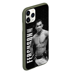 Чехол iPhone 11 Pro матовый EL CUCUY Tony Ferguson, цвет: 3D-темно-зеленый — фото 2