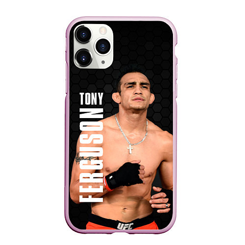 Чехол iPhone 11 Pro матовый EL CUCUY Tony Ferguson / 3D-Розовый – фото 1