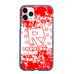 Чехол iPhone 11 Pro матовый Roblox, цвет: 3D-серый