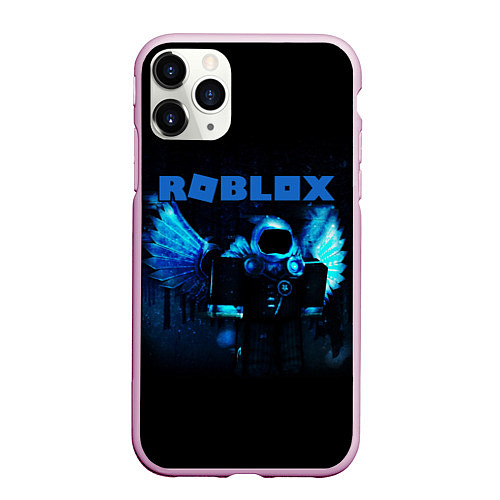 Чехол iPhone 11 Pro матовый ROBLOX / 3D-Розовый – фото 1