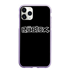 Чехол iPhone 11 Pro матовый Roblox, цвет: 3D-светло-сиреневый