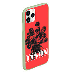 Чехол iPhone 11 Pro матовый Tyson, цвет: 3D-салатовый — фото 2