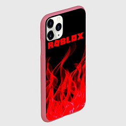 Чехол iPhone 11 Pro матовый ROBLOX, цвет: 3D-малиновый — фото 2