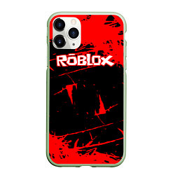 Чехол iPhone 11 Pro матовый ROBLOX, цвет: 3D-салатовый