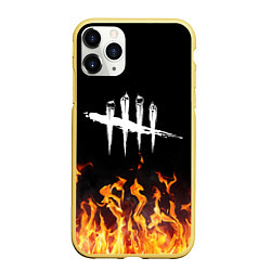 Чехол iPhone 11 Pro матовый DEAD BY DAYLIGHT, цвет: 3D-желтый