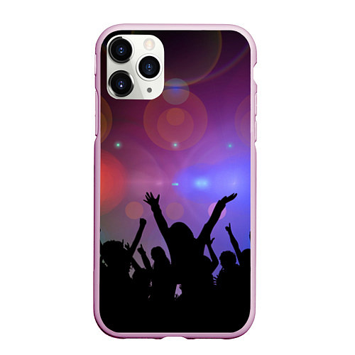 Чехол iPhone 11 Pro матовый Пати / 3D-Розовый – фото 1