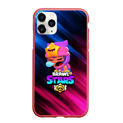 Чехол iPhone 11 Pro матовый BRAWL STARS SANDY