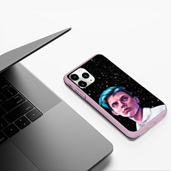 Чехол iPhone 11 Pro матовый Тима Белорусских, цвет: 3D-розовый — фото 2
