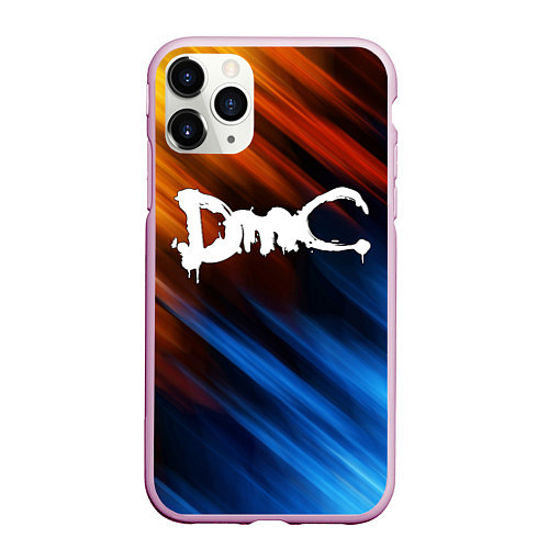 Чехол iPhone 11 Pro матовый DEVIL MAY CRY DMC / 3D-Розовый – фото 1