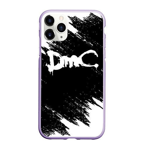 Чехол iPhone 11 Pro матовый DEVIL MAY CRY DMC / 3D-Светло-сиреневый – фото 1
