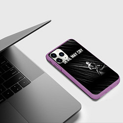 Чехол iPhone 11 Pro матовый Devil May Cry, цвет: 3D-фиолетовый — фото 2