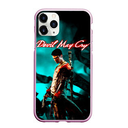 Чехол iPhone 11 Pro матовый DEVIL MAY CRY, цвет: 3D-розовый