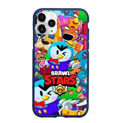 Чехол iPhone 11 Pro матовый BRAWL STARS MRP