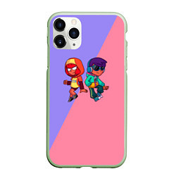 Чехол iPhone 11 Pro матовый Leon and Nita