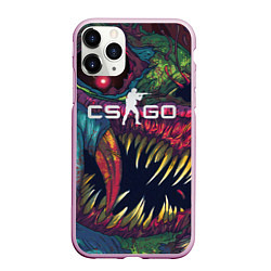 Чехол iPhone 11 Pro матовый CS GO Hyper Beast