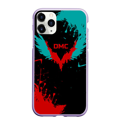 Чехол iPhone 11 Pro матовый DMC / 3D-Светло-сиреневый – фото 1