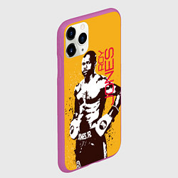 Чехол iPhone 11 Pro матовый Roy Jones, цвет: 3D-фиолетовый — фото 2