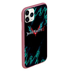 Чехол iPhone 11 Pro матовый DEVIL MAY CRY, цвет: 3D-малиновый — фото 2