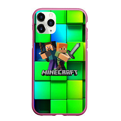 Чехол iPhone 11 Pro матовый MINECRAFT