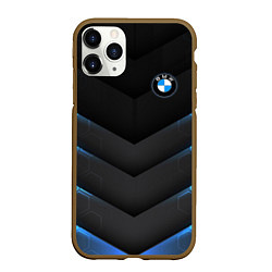 Чехол iPhone 11 Pro матовый BMW, цвет: 3D-коричневый