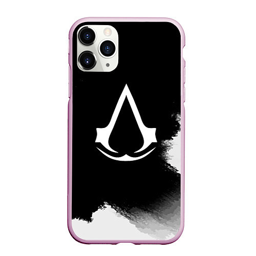 Чехол iPhone 11 Pro матовый ASSASSINS CREED / 3D-Розовый – фото 1