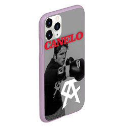 Чехол iPhone 11 Pro матовый Canelo, цвет: 3D-сиреневый — фото 2