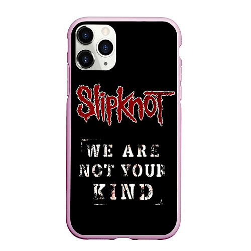 Чехол iPhone 11 Pro матовый SLIPKNOT WANYK / 3D-Розовый – фото 1