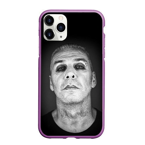 Чехол iPhone 11 Pro матовый LINDEMANN / 3D-Фиолетовый – фото 1