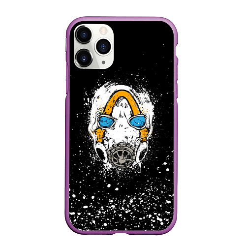 Чехол iPhone 11 Pro матовый BORDERLANDS 3 / 3D-Фиолетовый – фото 1