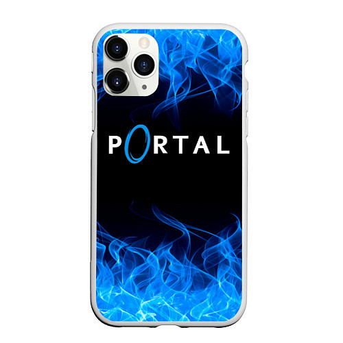 Чехол iPhone 11 Pro матовый PORTAL / 3D-Белый – фото 1