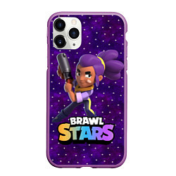 Чехол iPhone 11 Pro матовый Brawl stars Шелли