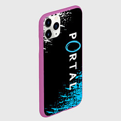 Чехол iPhone 11 Pro матовый PORTAL, цвет: 3D-фиолетовый — фото 2